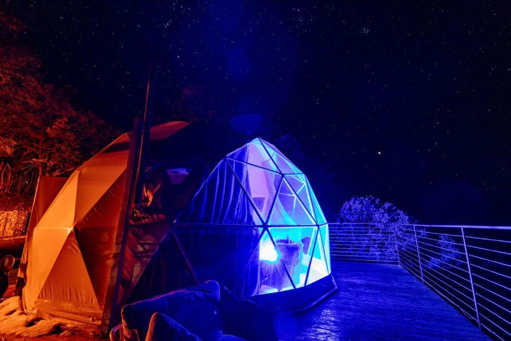 Zia Geo Dome At El Mistico Ranch, Glamping Villa Nogal Luaran gambar